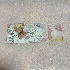 ブルーロック 士道龍聖 flower crown ポストカード クリアカード