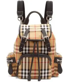 BURBERRYバーバリー リュックサック チェック ベージュ