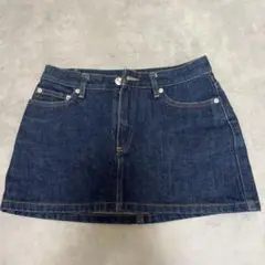 A.P.C. デニム マイクロミニスカート S