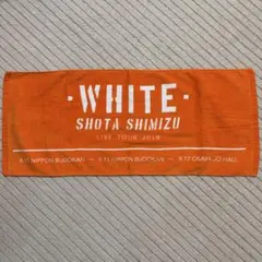 【限定品】美品 清水翔太 LIVE TOUR 2018 WHITE タオル