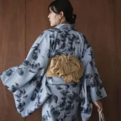 mideal オリジナルパターンユカタセット サックスブルー 2025年最新】MIDEAL 浴衣の人気アイテム - メルカリ