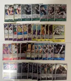受け継がれる意志　レアRカード大量まとめ売り　42枚　ワンピースカード
