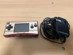 ゲームボーイアドバンスミクロ　本体　ファミコンカラー