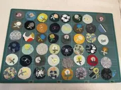 ミナペルホネン他　丸◯モチーフ　48個set