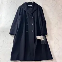 XL~3L 新品 カシミヤ100％ 定価70万 ダブルチェスターコートB1298