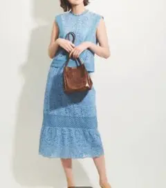 美品 The Virginia ヴァージニア セットアップ レース M