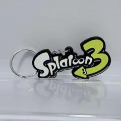 一番くじ スプラトゥーン3 Splatoon3 ラバーキーホルダー タイトルロゴ