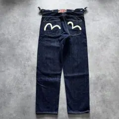 エヴィスジーンズ サスペンダー付きダークブルーデニム 2025年最新】evisu サスペンダーの人気アイテム - メルカリ