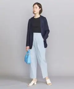 ユナイテッドローズ　BYタック　チノパンツ　ウォッシャブル