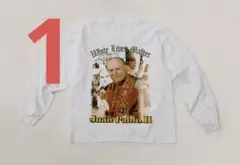 yeezy season9 WHITE LIVES MATTER TEE 1