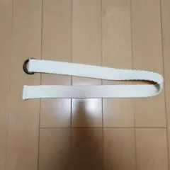 4歳　ベルト　白