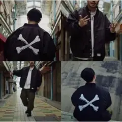 ZORN着用 21AW WTAPS TEAM JACKET NYLON 1 黒