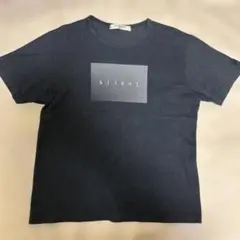 ロートレ・アモン プリント 黒 Tシャツ