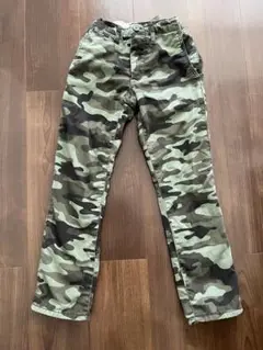 GAP キッズ　迷彩柄ロングパンツ 130cm