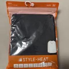 STYLE-HEAT Vネック Tシャツ Mサイズ 黒