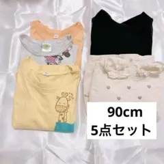 【お得なセット売り‼️】子ども服 まとめ売り 90 秋服 長袖 ロンＴ ディズニー