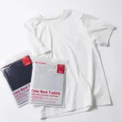 新品未開封　coca 【パックT】スラブコットンUネック