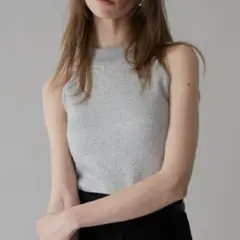 完売 maison de Dolce. glow knitシルバー