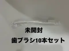 未開封歯ブラシ10本セット　衛生用品　旅行トラベル　歯磨きまとめ生活雑貨日用品