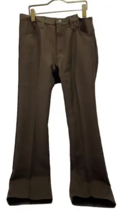 Wrangler ブラウン フレアパンツ 34x32