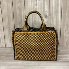 【美品】PRADA プラダ マドラス レザー ハンドバッグ 状態良好