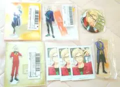 古市左京　アクスタ　チェキカード　缶バッジ