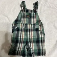 OshKosh B'gosh チェック柄オーバーオール