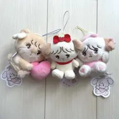 mikko characters 天使ちゃん　いちごぬいぐるみ　マスコット