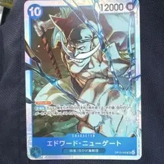 エドワード・ニューゲートSR ワンピースカード　受け継がれる意志