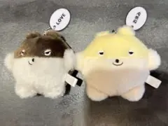 【新品】ブチャグルミ おかかブラザーズ ひとことマスコット 強面　マイペース