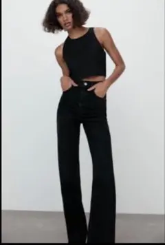【早い者勝ち】新品 【ZARA】 トップス ストレッチノースリーブXS