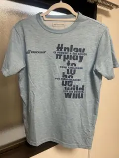 Babolat ライトブルー Tシャツ M メンズ