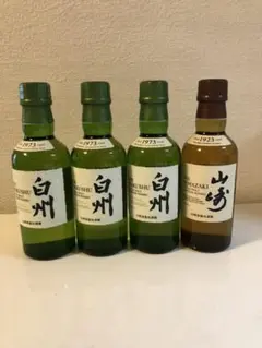 白州NV 180ml 3本 山崎NV 180ml 1本 合計4本セット