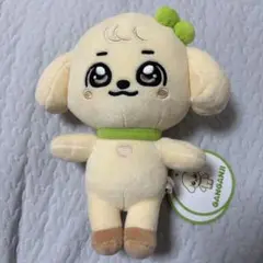 GANGANJI ぬいぐるみ クリーム色 約30cm