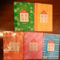 進研ゼミ入試によく出る5教科セット