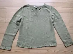 エディーバウアー 綺麗な色のコットンニット