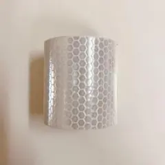 一点限り❣️反射 テープ (5cm×3m) 蛍光反射テープ ホワイト