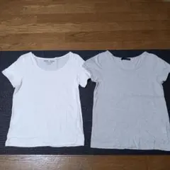 【ehkä söpö ・PAGEBOY】ラウンドネック Tシャツ 2枚セット