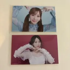 矢久保美緒 ミニ生写真2枚セット