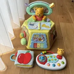 くまのプーさん 知育玩具 ディズニー おもちゃ3点セット