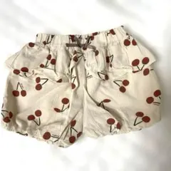 futafuta ショートパンツ　さくらんぼ柄　90