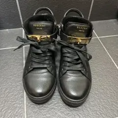 BUSCEMI 南京錠レザー ハイカット スニーカー 39 (24.5〜25)