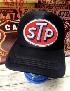 【新品❣️】STP OIL COMPANY メッシュキャップ 黒　ブラック