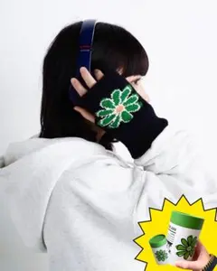 sss satti mouse flower グローブ　アームウォーマー