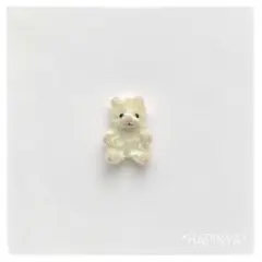 モールアート　ハムスター　ペールオレンジ　ハンドメイドミニチュアぬいぐるみ