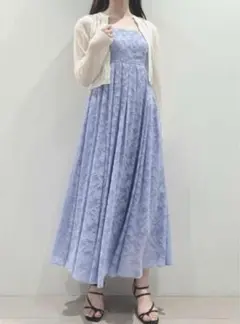 メルカリ便　SNIDEL ボリュームキャミワンピース