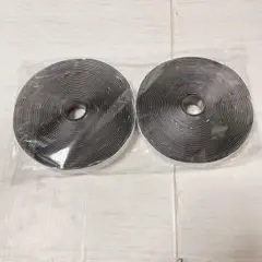 2本セット マジックテープ 面ファスナー 幅2.5cm 長さ10ｍ 両面テープ付