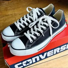 未使用　28cmコンバース オールスター　黒　converse all star