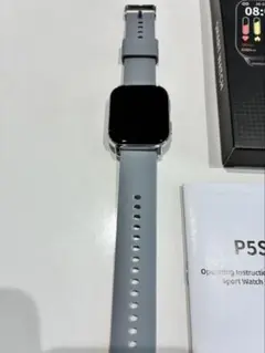 P5S スマートウォッチ グレー