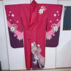 着物 振袖 振り袖 赤 ふりそで 新品